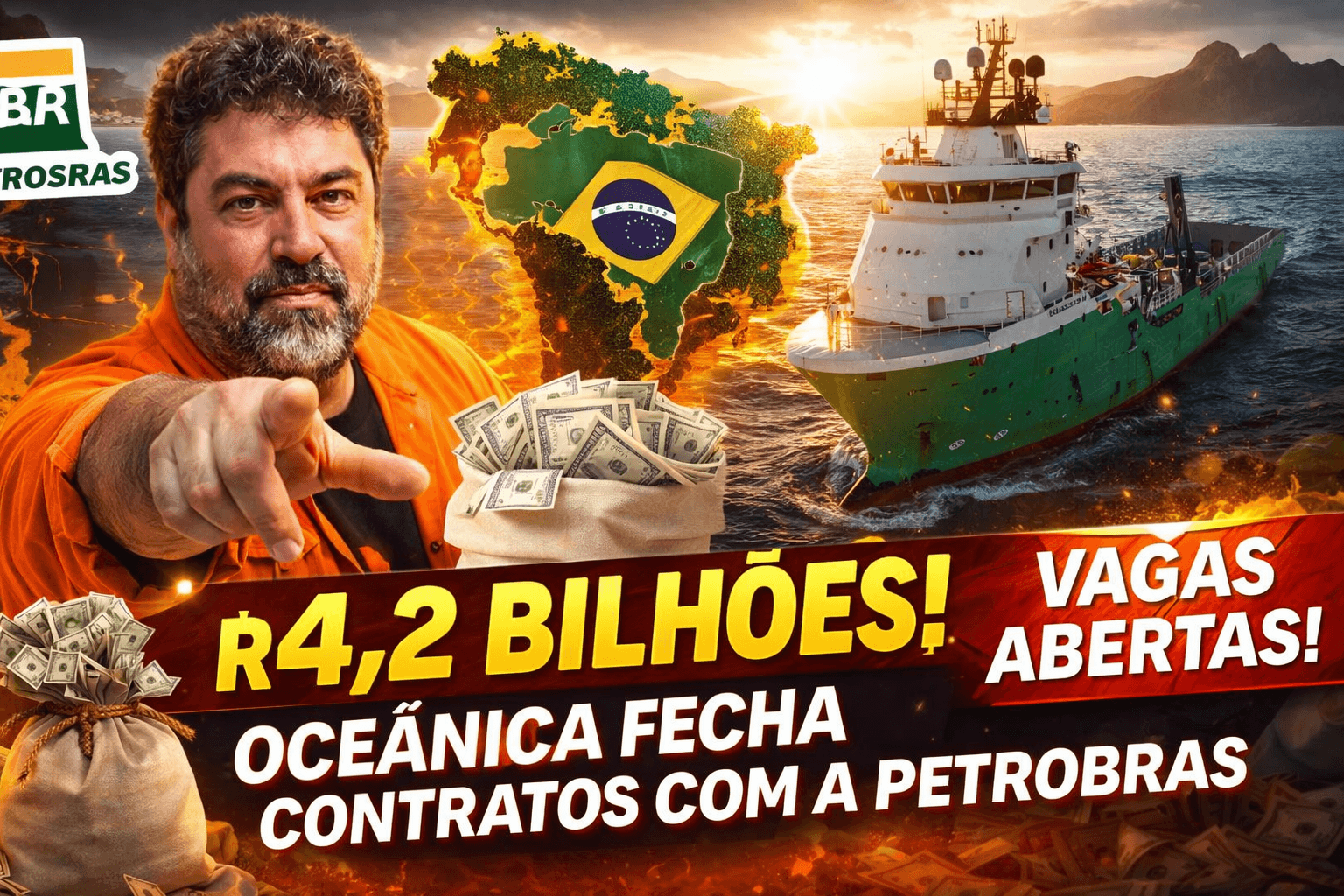 Oceânica fecha R$ 4,2 bilhões em contratos