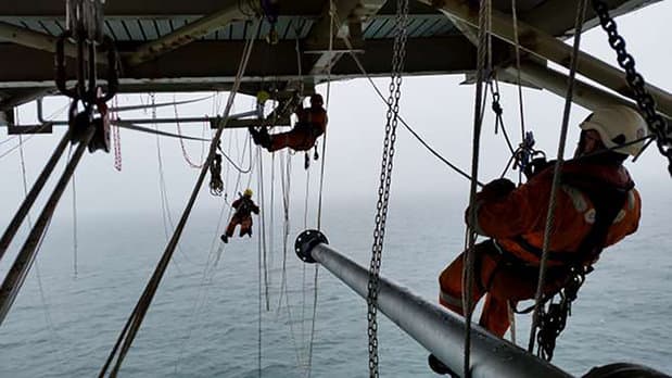 Inspetor de Guindaste com Irata